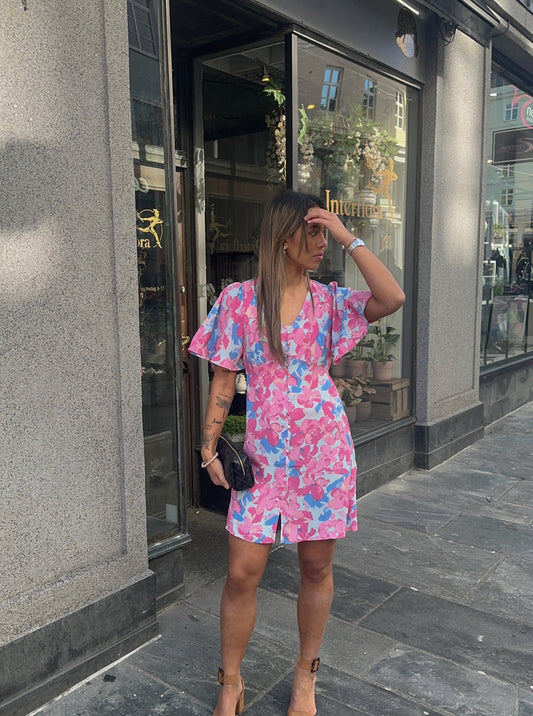 ONLALVA Short Dress - Flerfarget