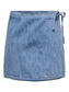 ONLNOELLE Wrap Denim Short Skirt - Blå
