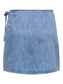 ONLNOELLE Wrap Denim Short Skirt - Blå