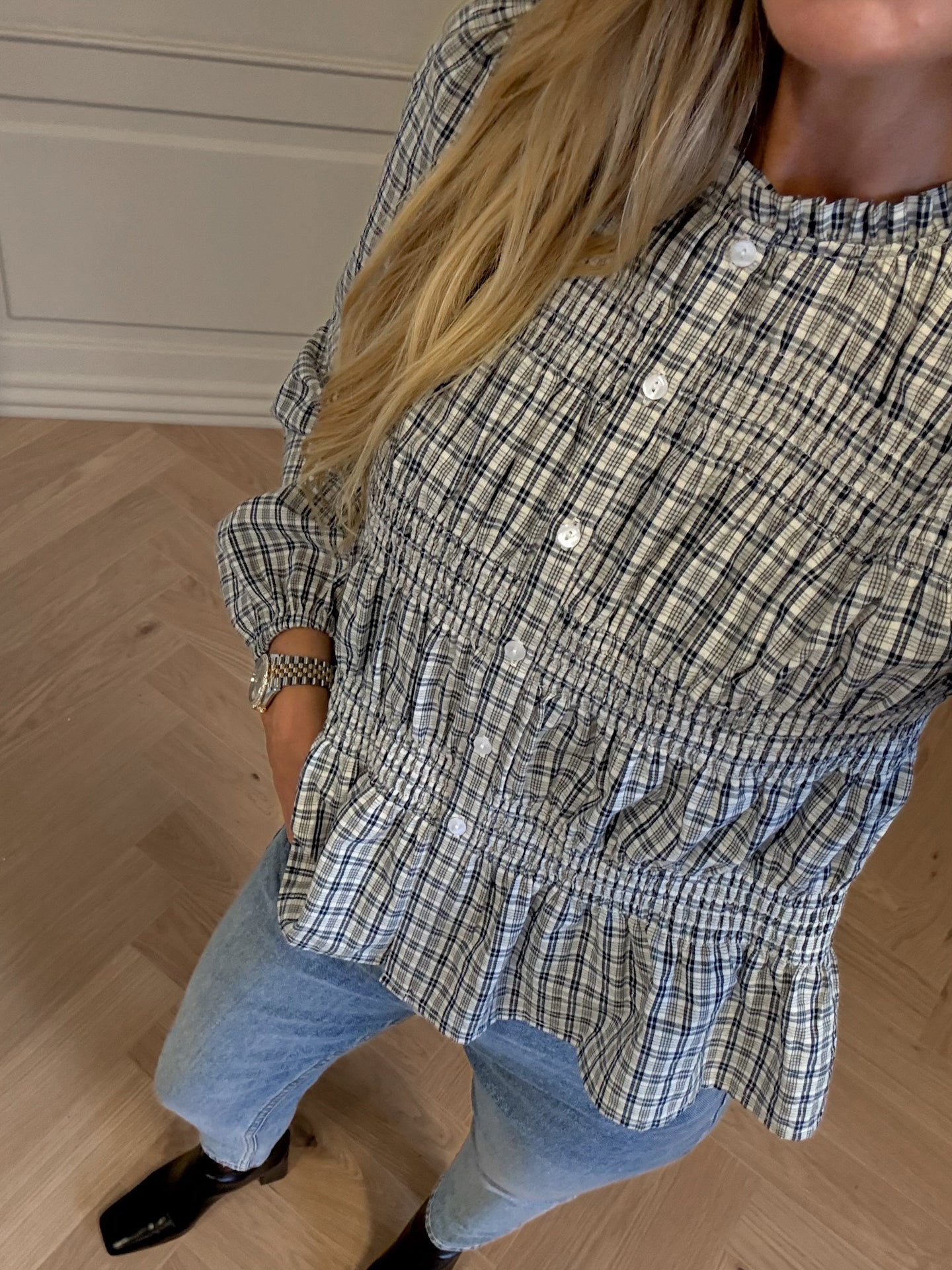 STURINA L/S Shirt - Mønstret