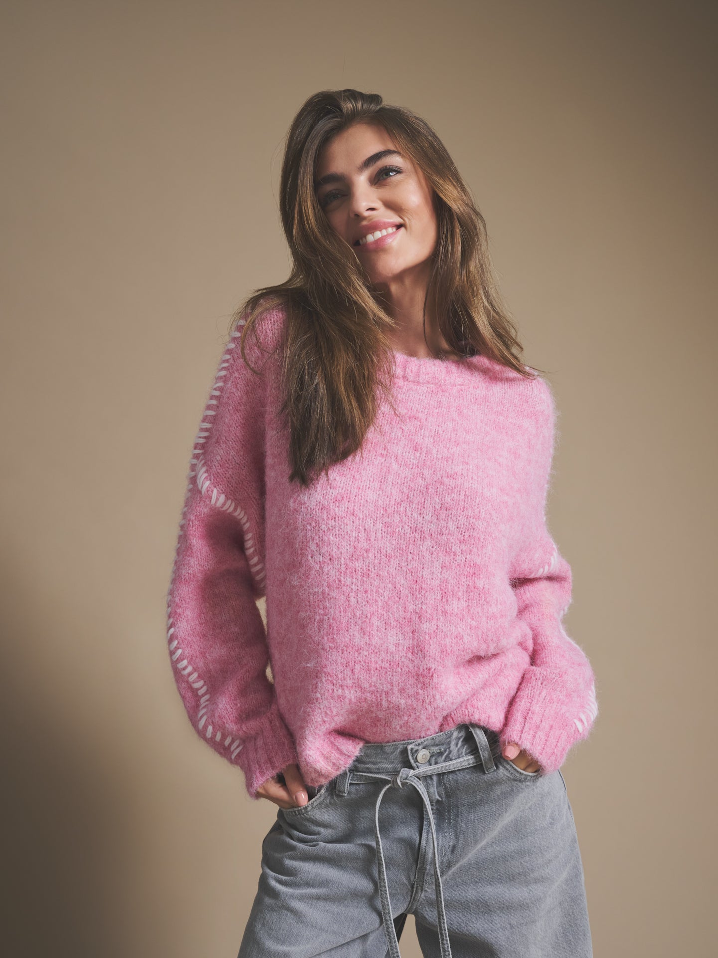 JDYZOEY Pullover - Rosa