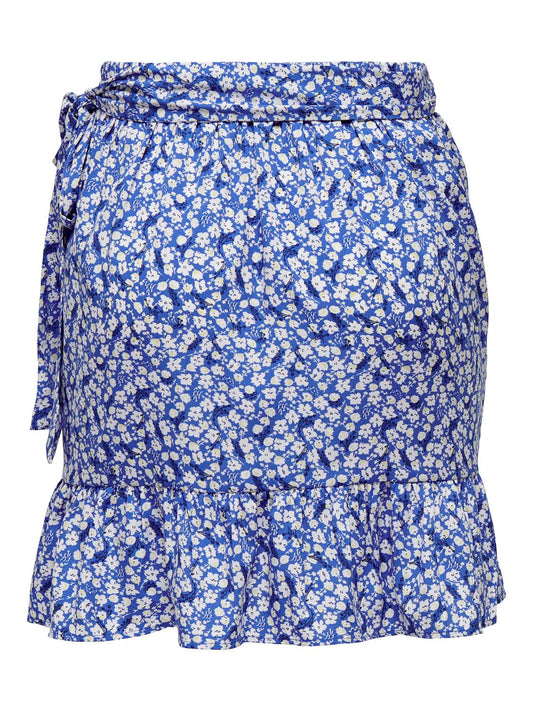ONLOLIVIA Short Skirt - Blå