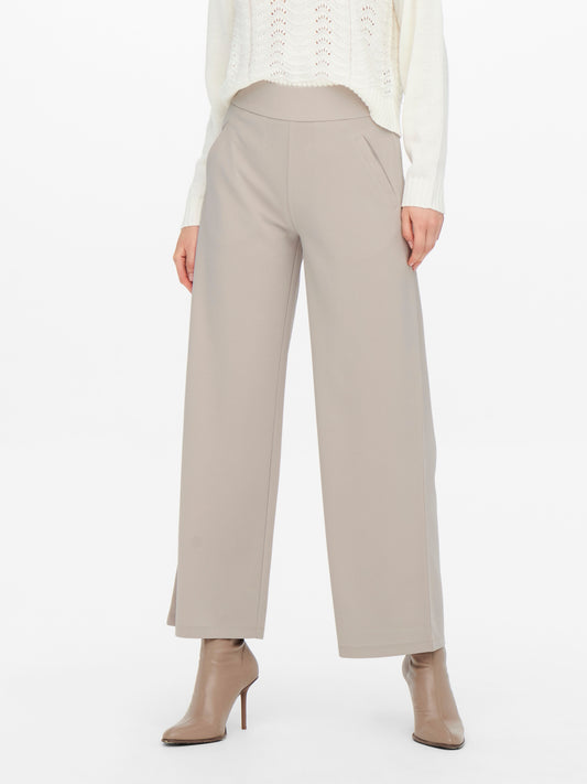 JDYLOUISVILLE HW Wide Pant - Beige