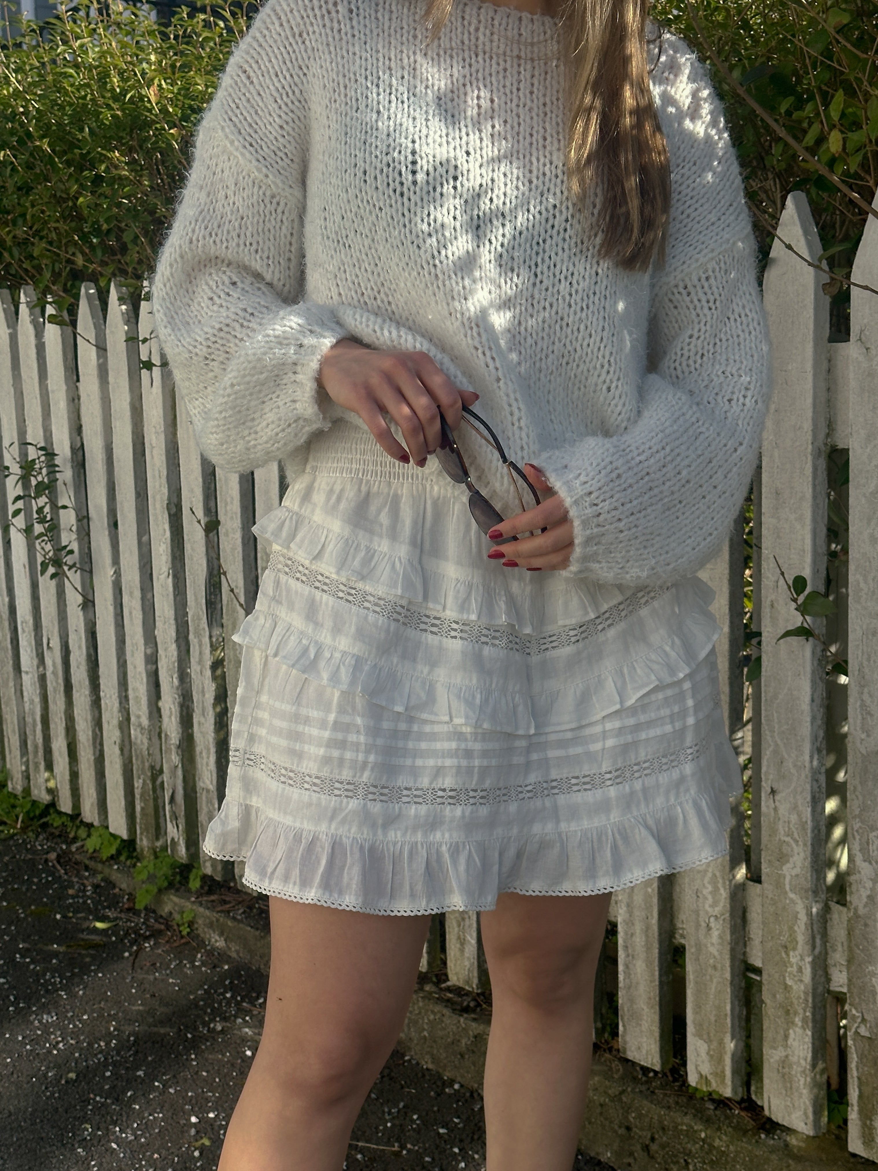 PGSIF Short Skirt - Hvit