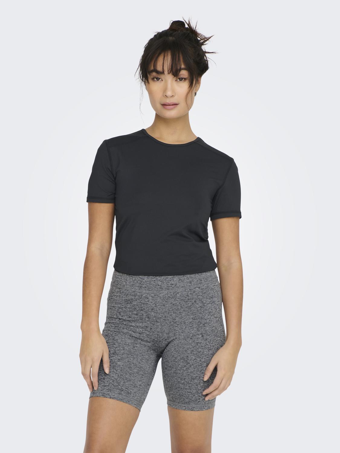 ONPMILA Slim T-Shirt - Sort