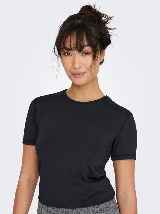 ONPMILA Slim T-Shirt - Sort