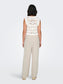 ONLSIESTA MW Straight Linen Pant - Beige