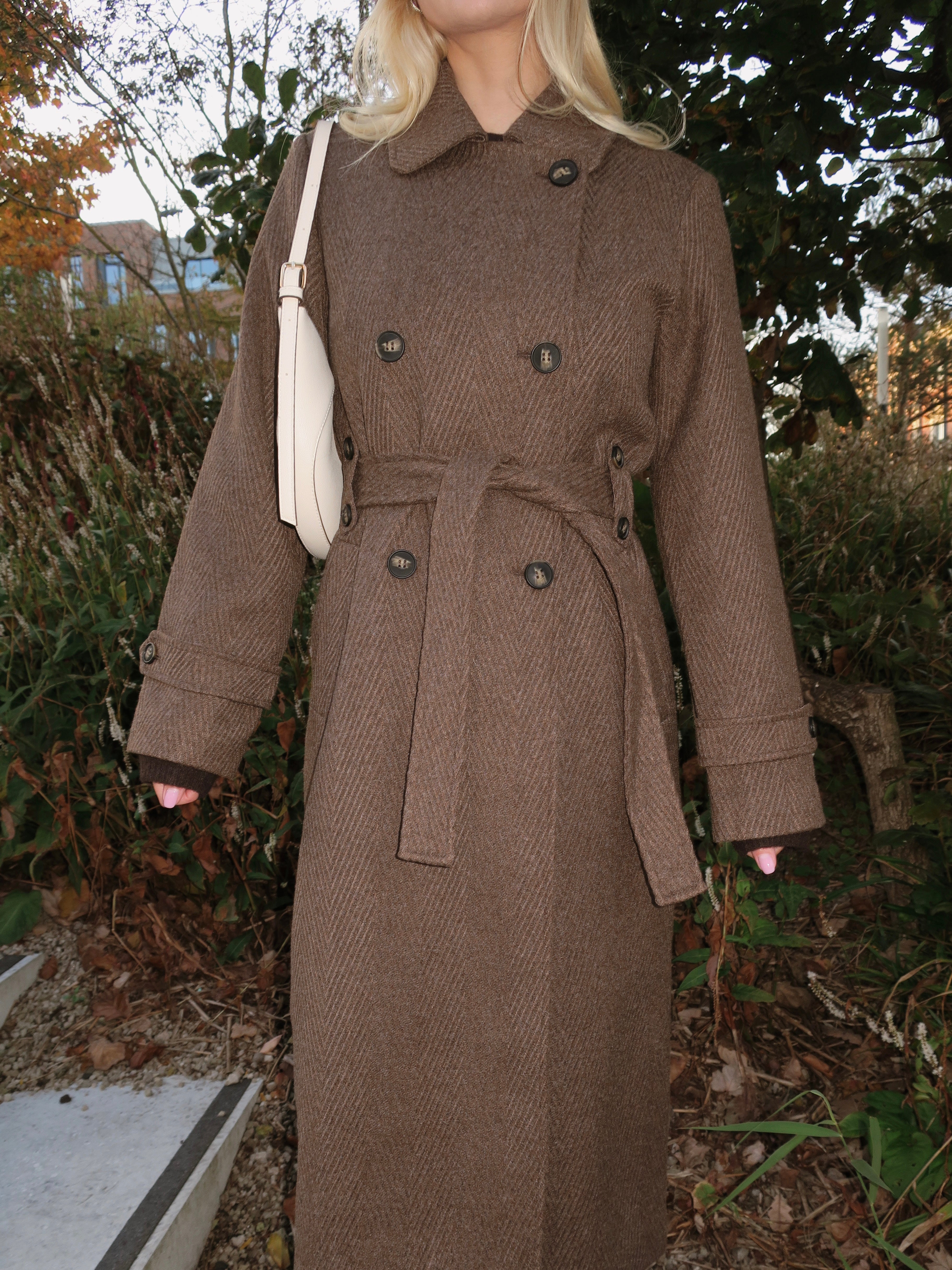 ONLGINA Coat - Brun