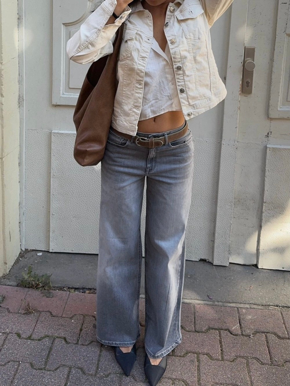 ONLJUICY HW Wide Jeans - REA707