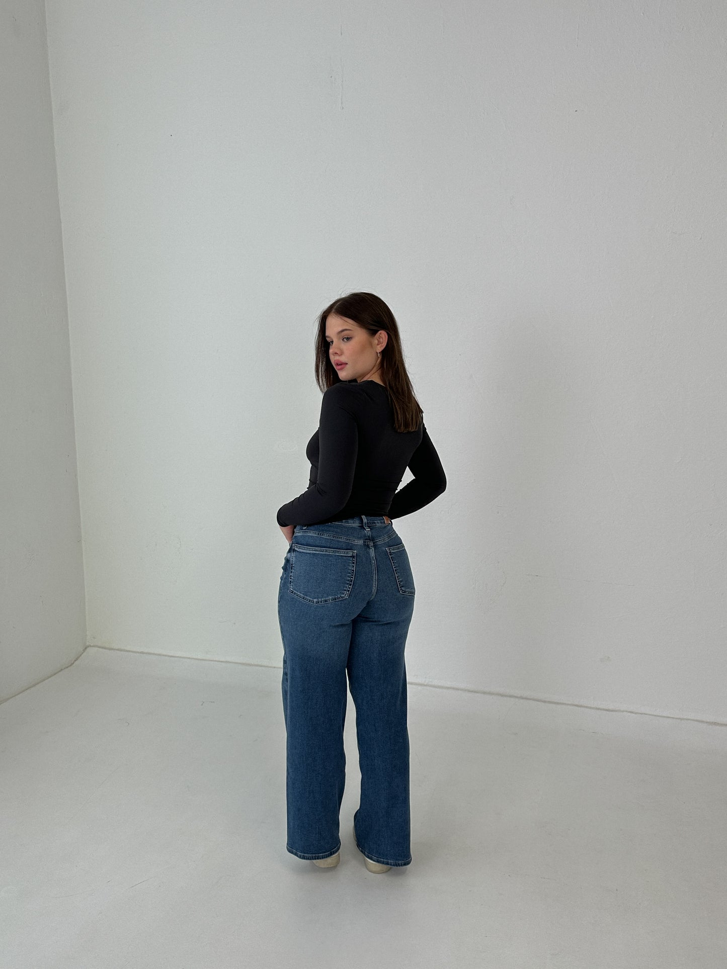 ONLMADISON BLUSH HW Wide Jeans - CRO372