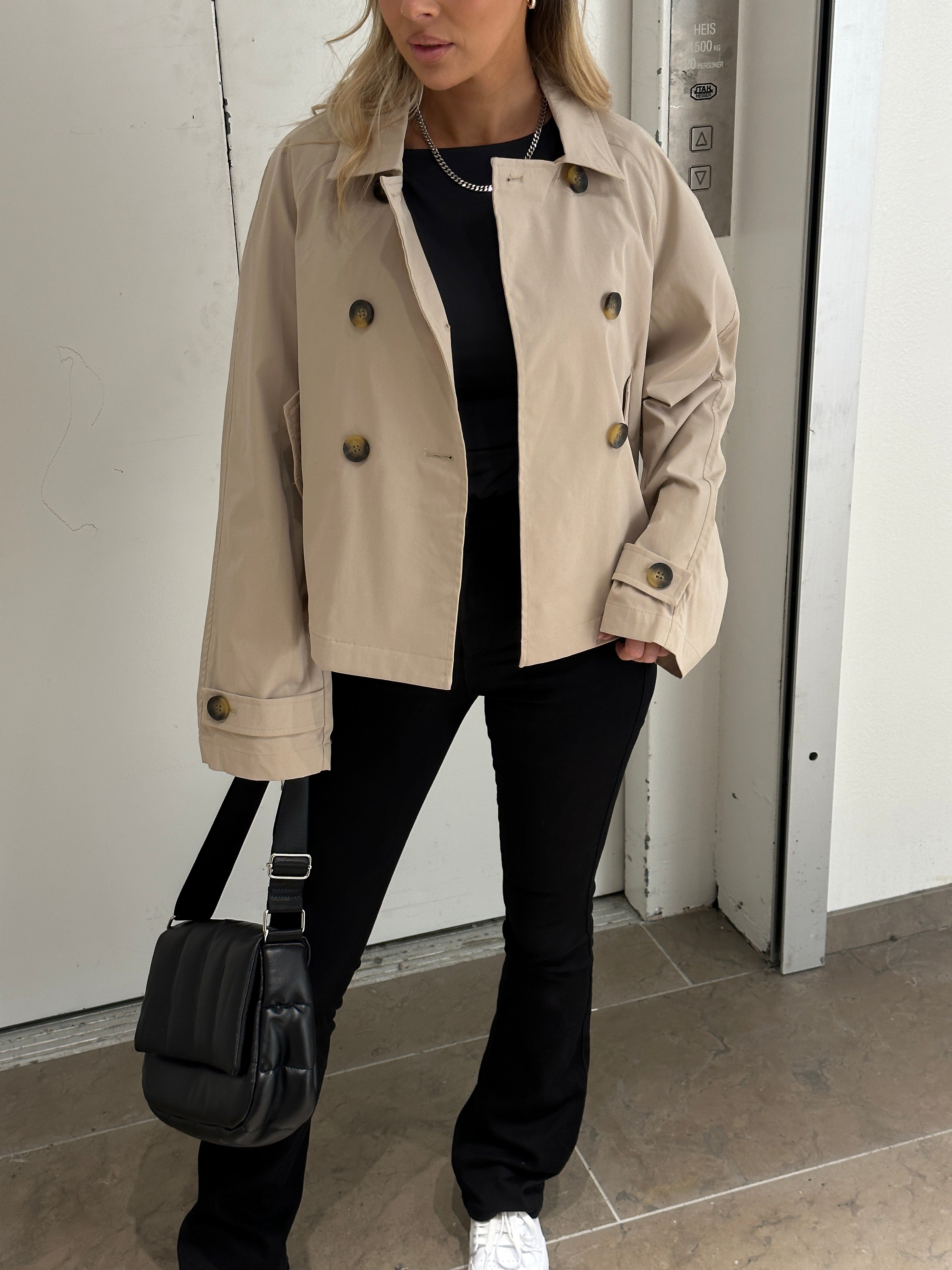 ONLAPRIL Trenchchoat - Beige