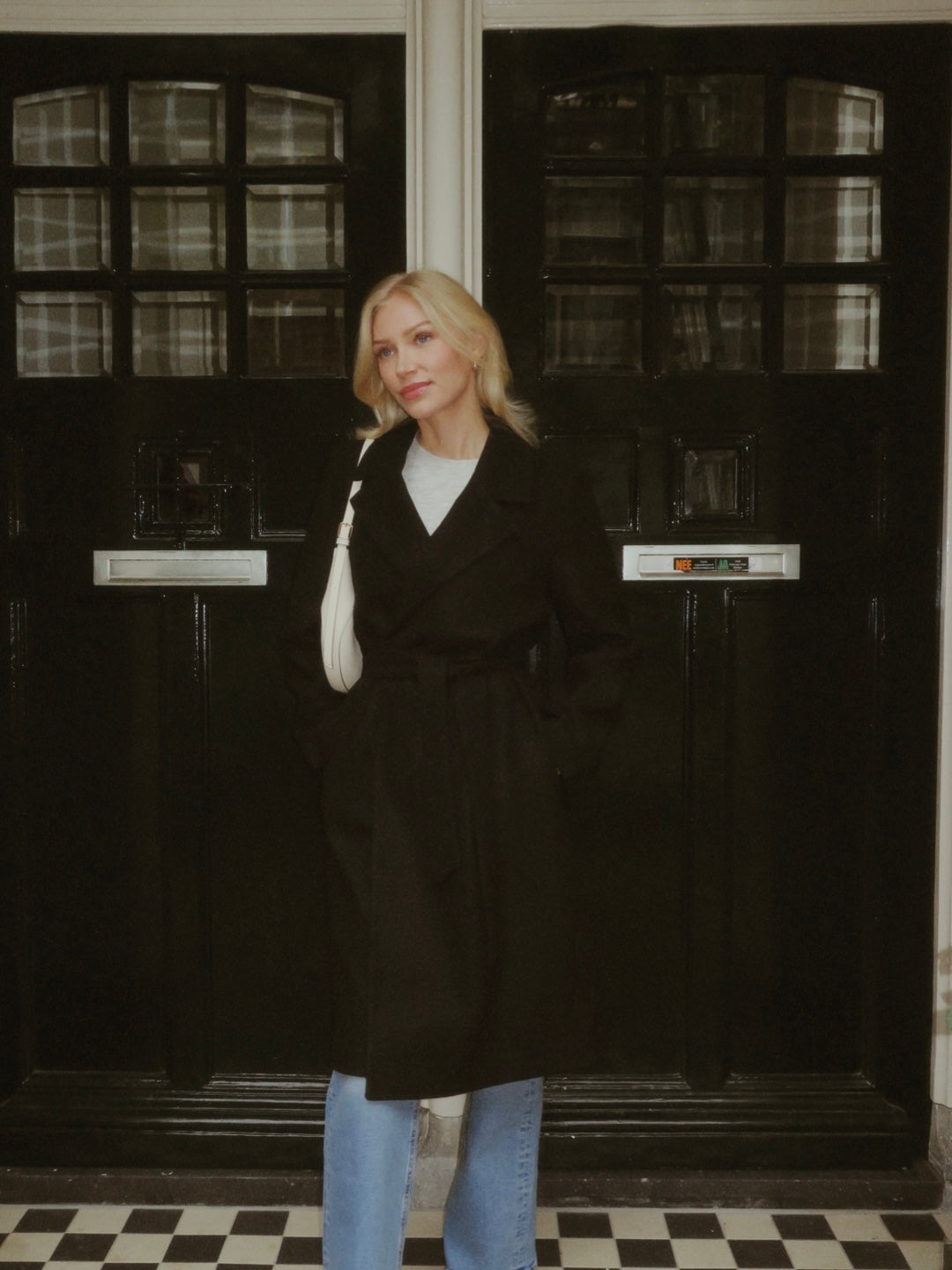 ONLALVILDA Coat - Sort