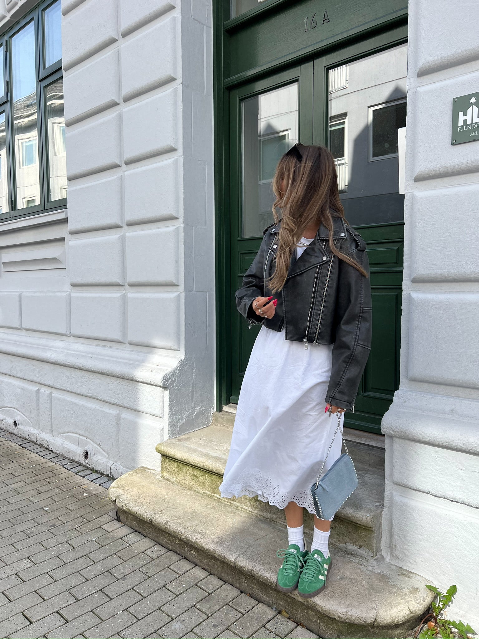 ONLLOU Midi Skirt - Hvit