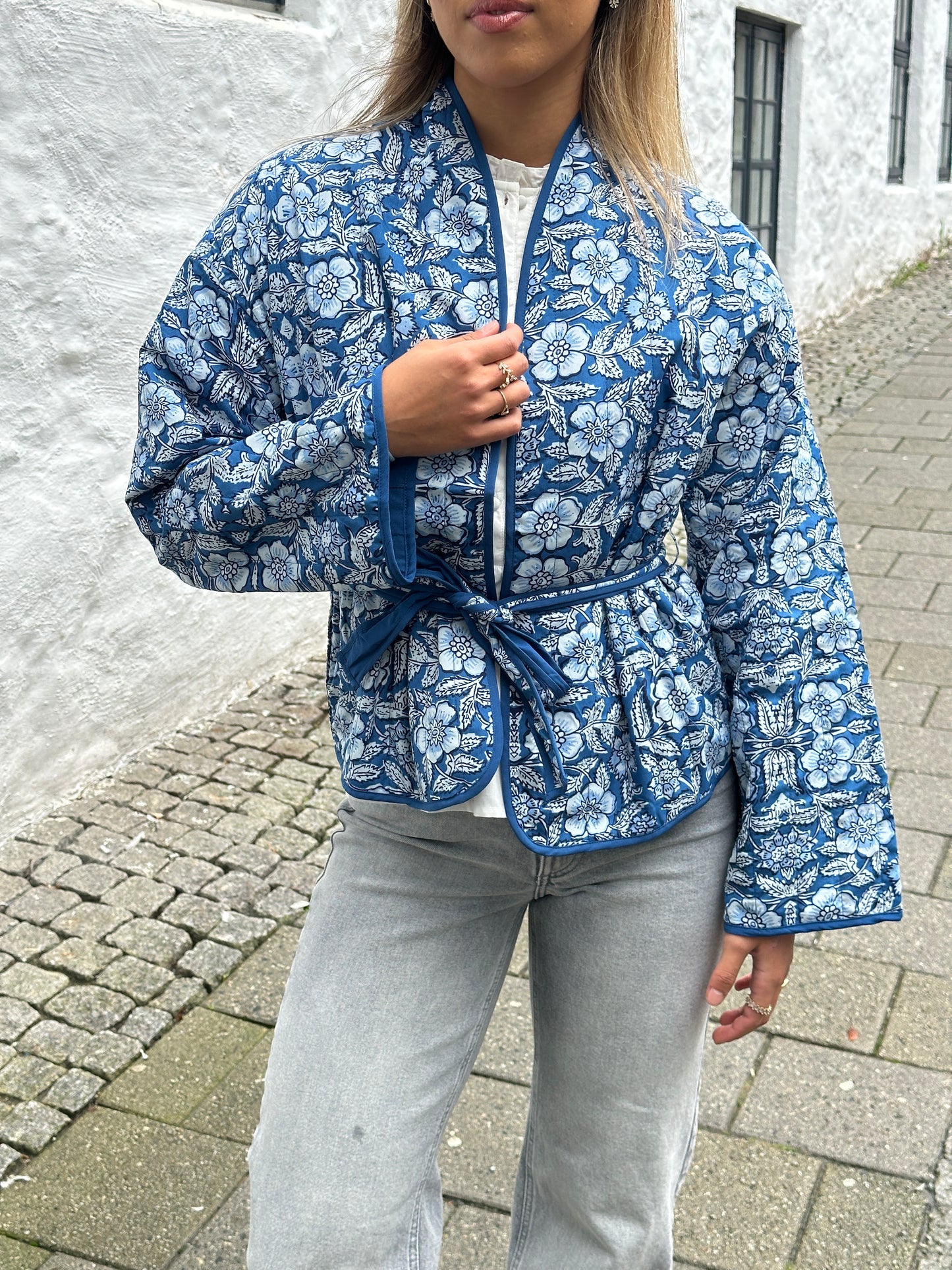 PGBELICIA Quilted Jacket - Blå