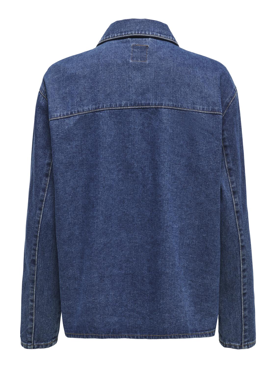 ONLTHILLE Tie Denim Jacket - Blå