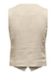 JDYMAYA Linen Vest - Beige