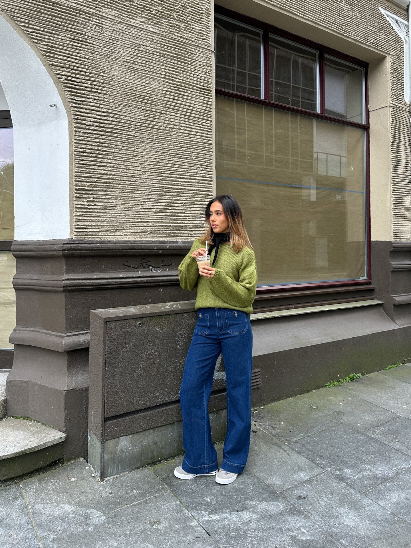 JDYDINEA Pullover - Grønn