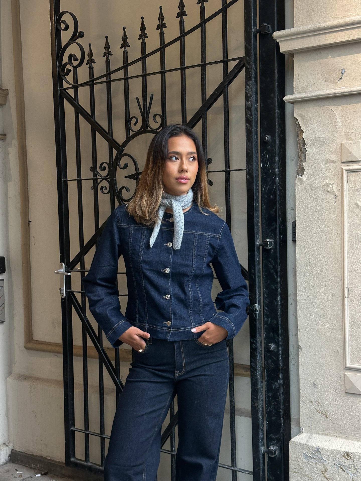 ONLGINA Denim Jacket - Blå