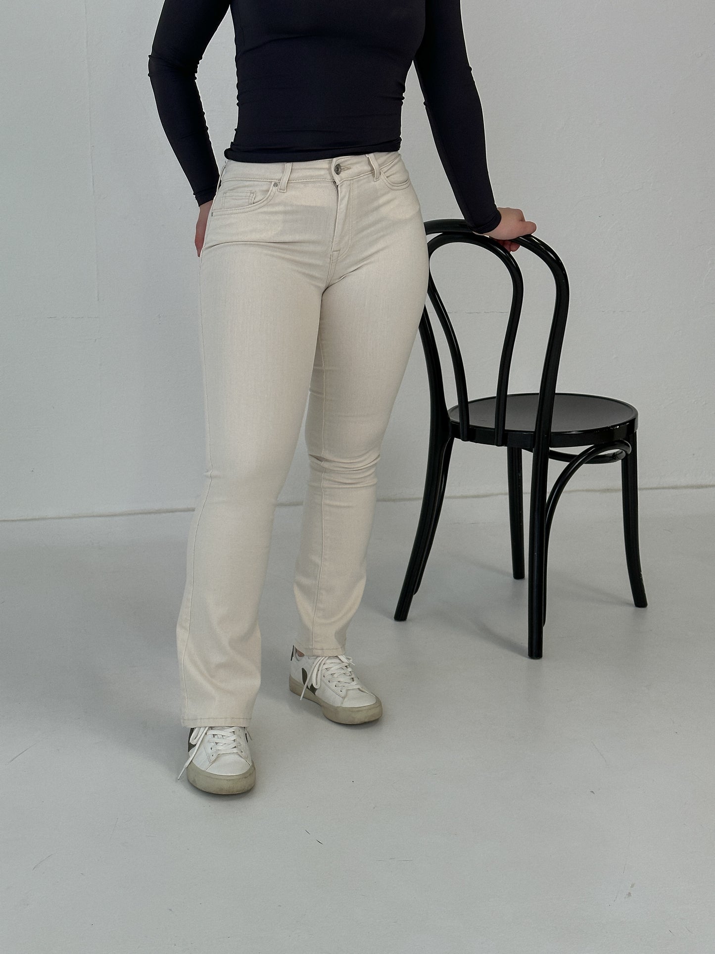 ONLBLUSH MW Flared Jeans - DOT019