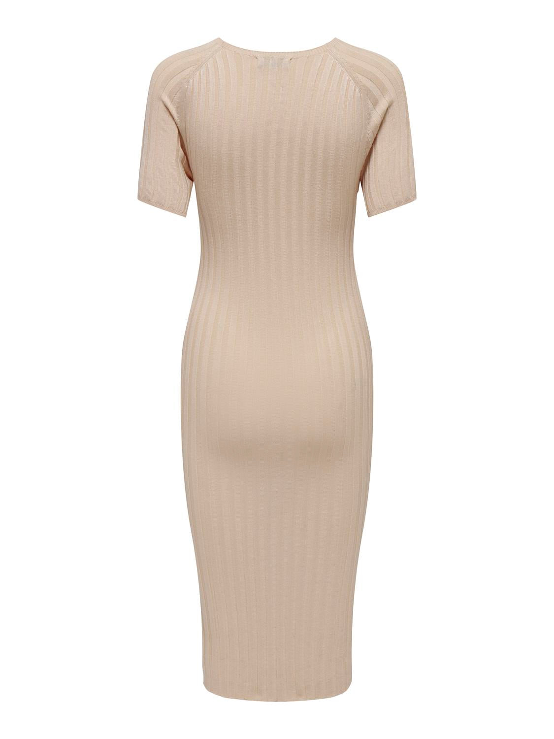 JDYVILDE Midi Dress - Beige