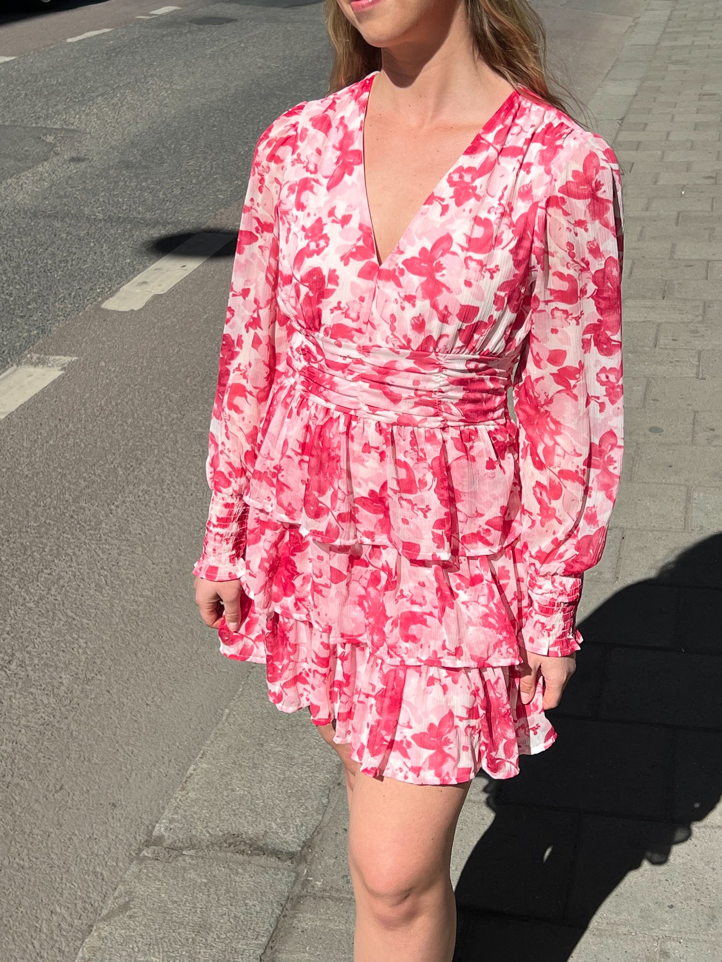 PGMONICA Short Dress - Rosa