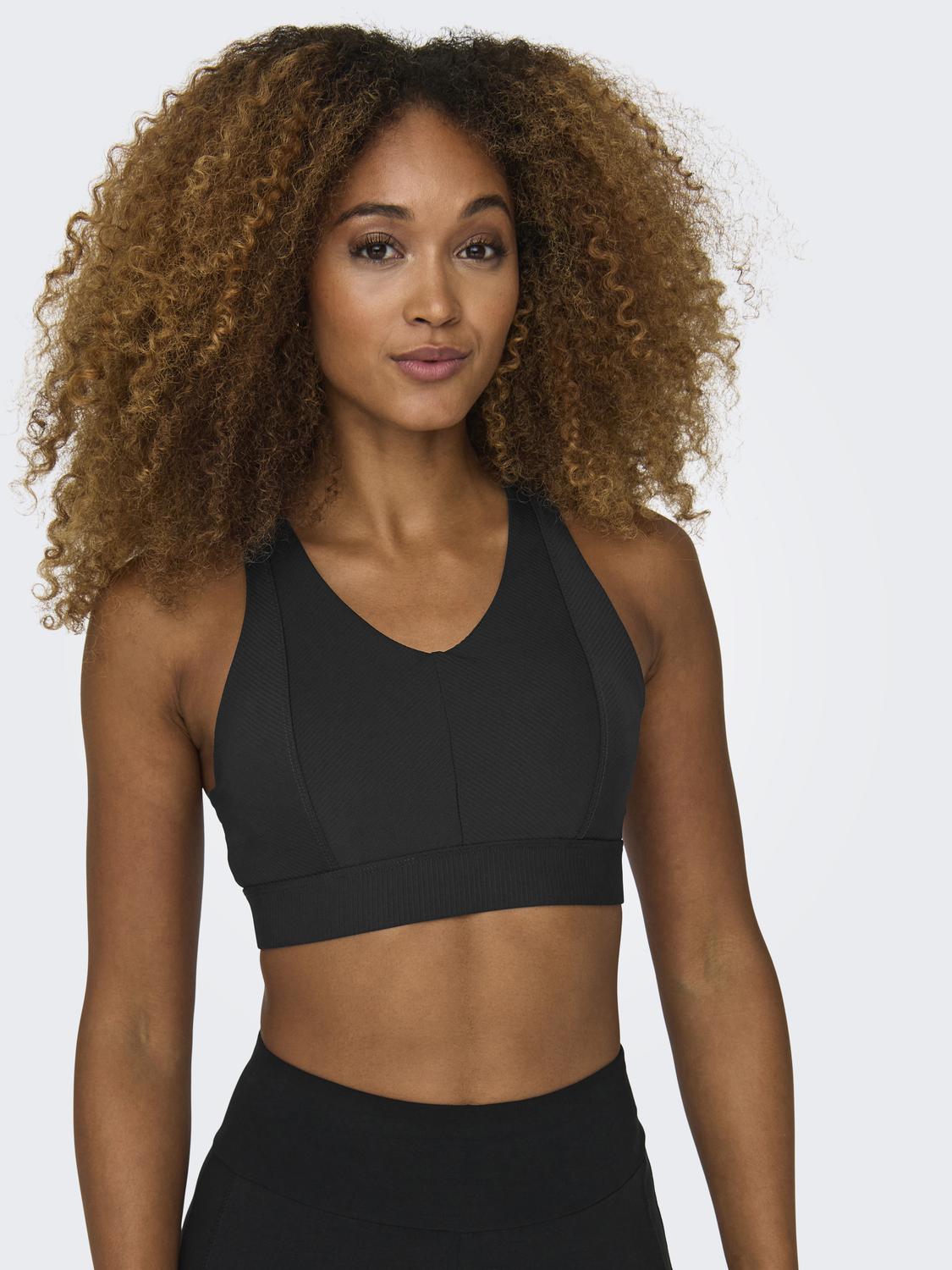 ONPJANA-2 Cross Sports Bra - Sort