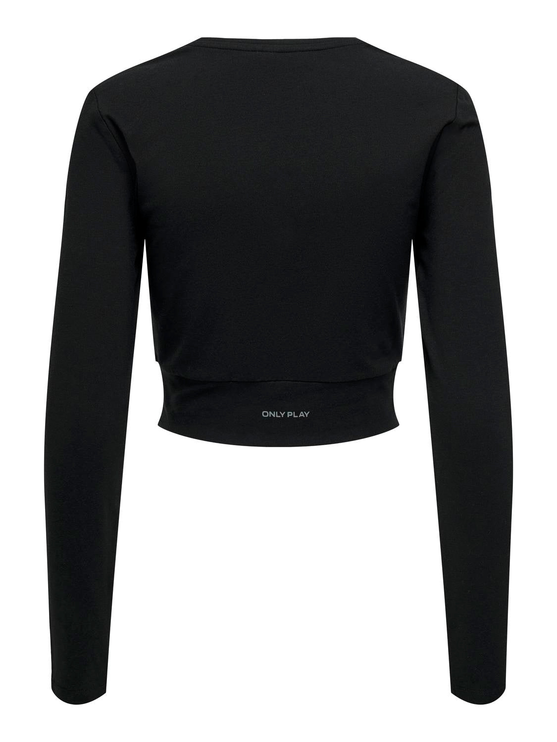 ONPTRIX Short L/S Top - Sort