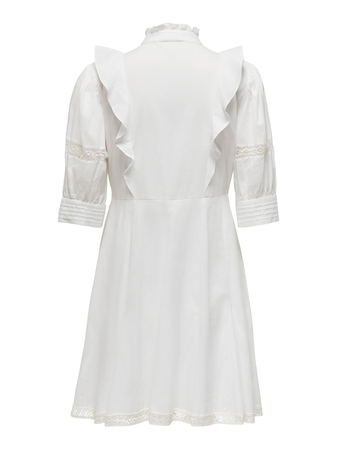 PGBENEDICTE Short Dress - Hvit