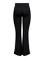 ONLFEVER Rib Flared Pant - Sort