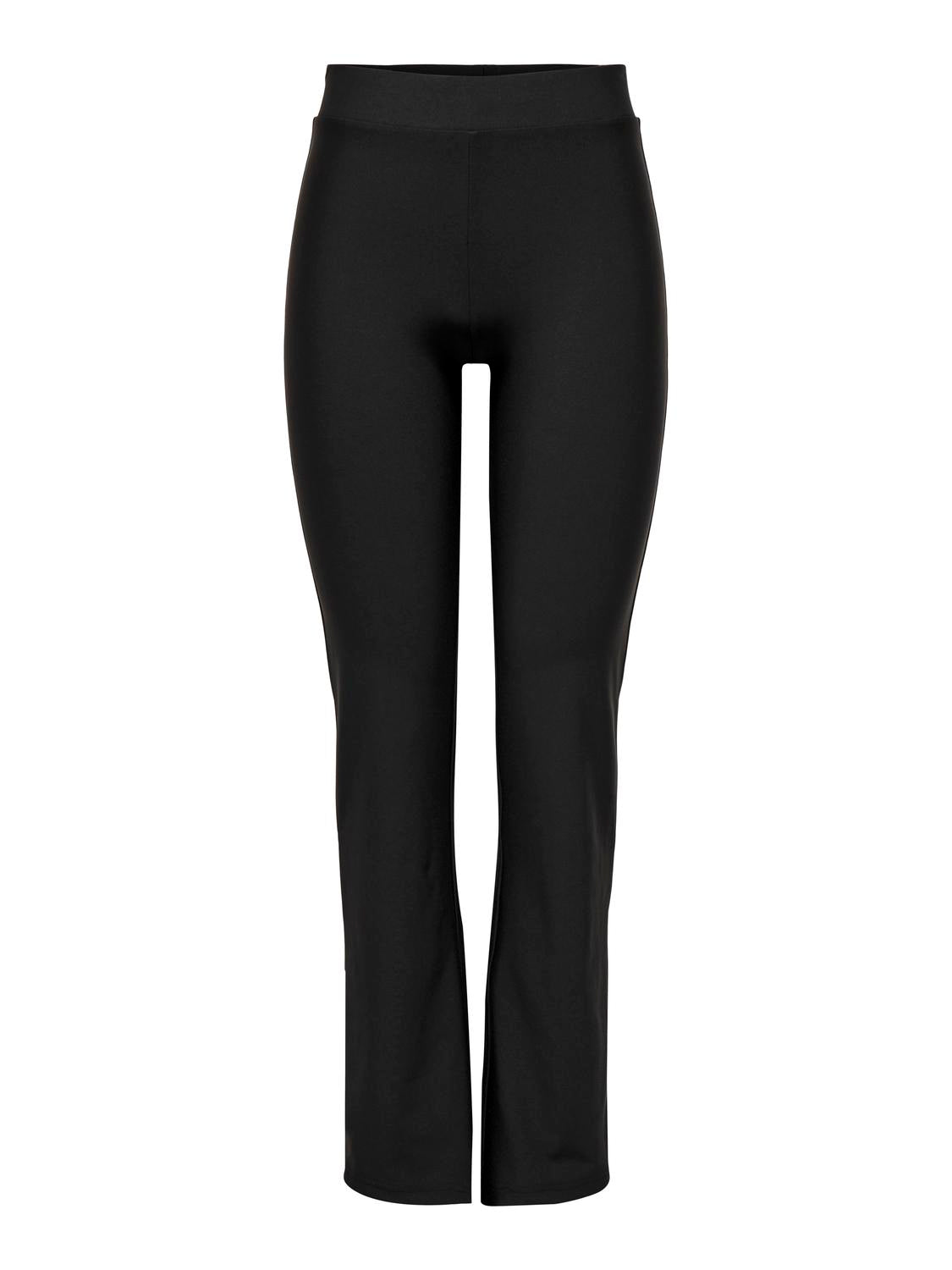 ONPNINNA-1 HW Flared Pant - Sort