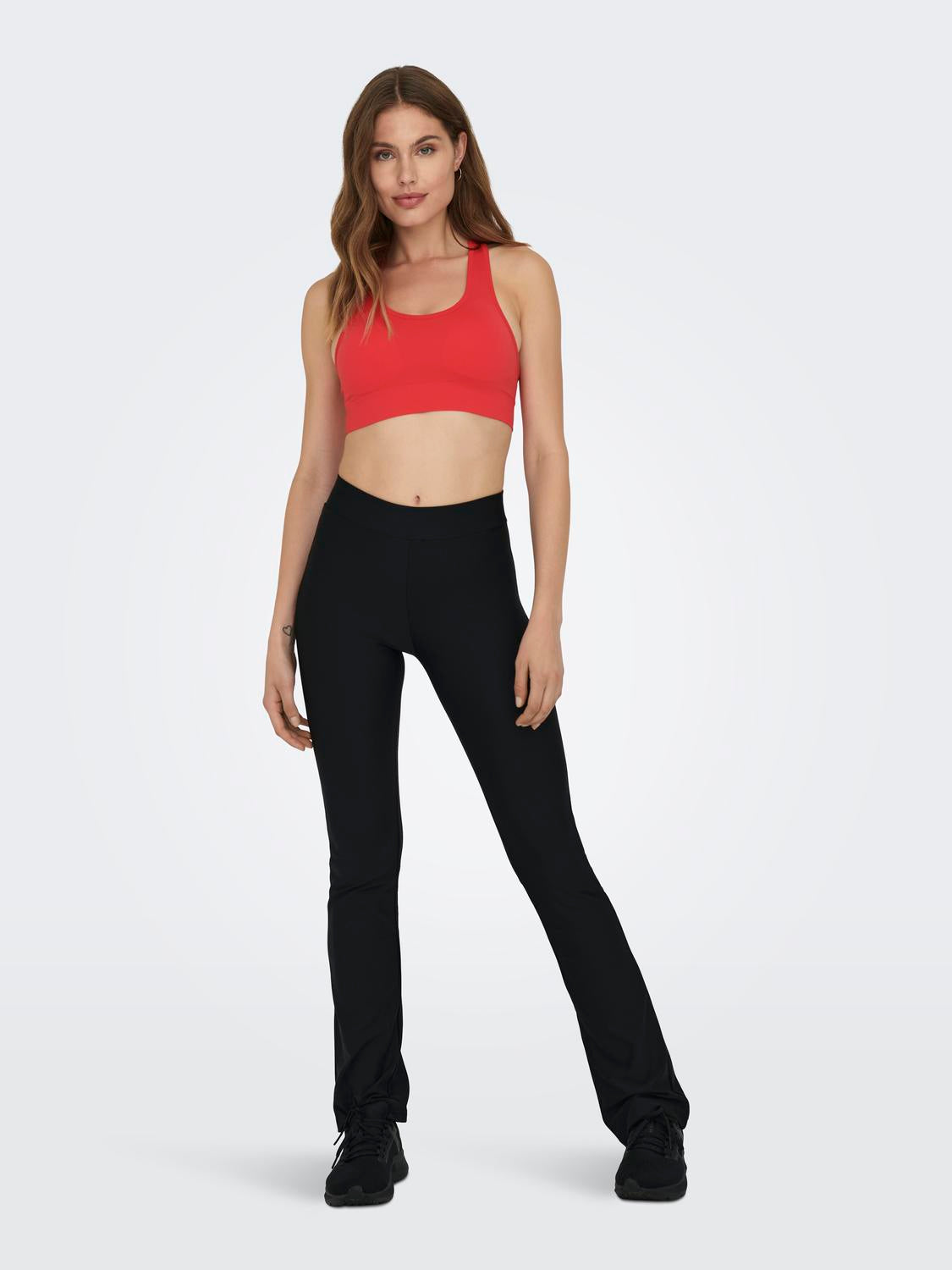 ONPNINNA-1 HW Flared Pant - Sort