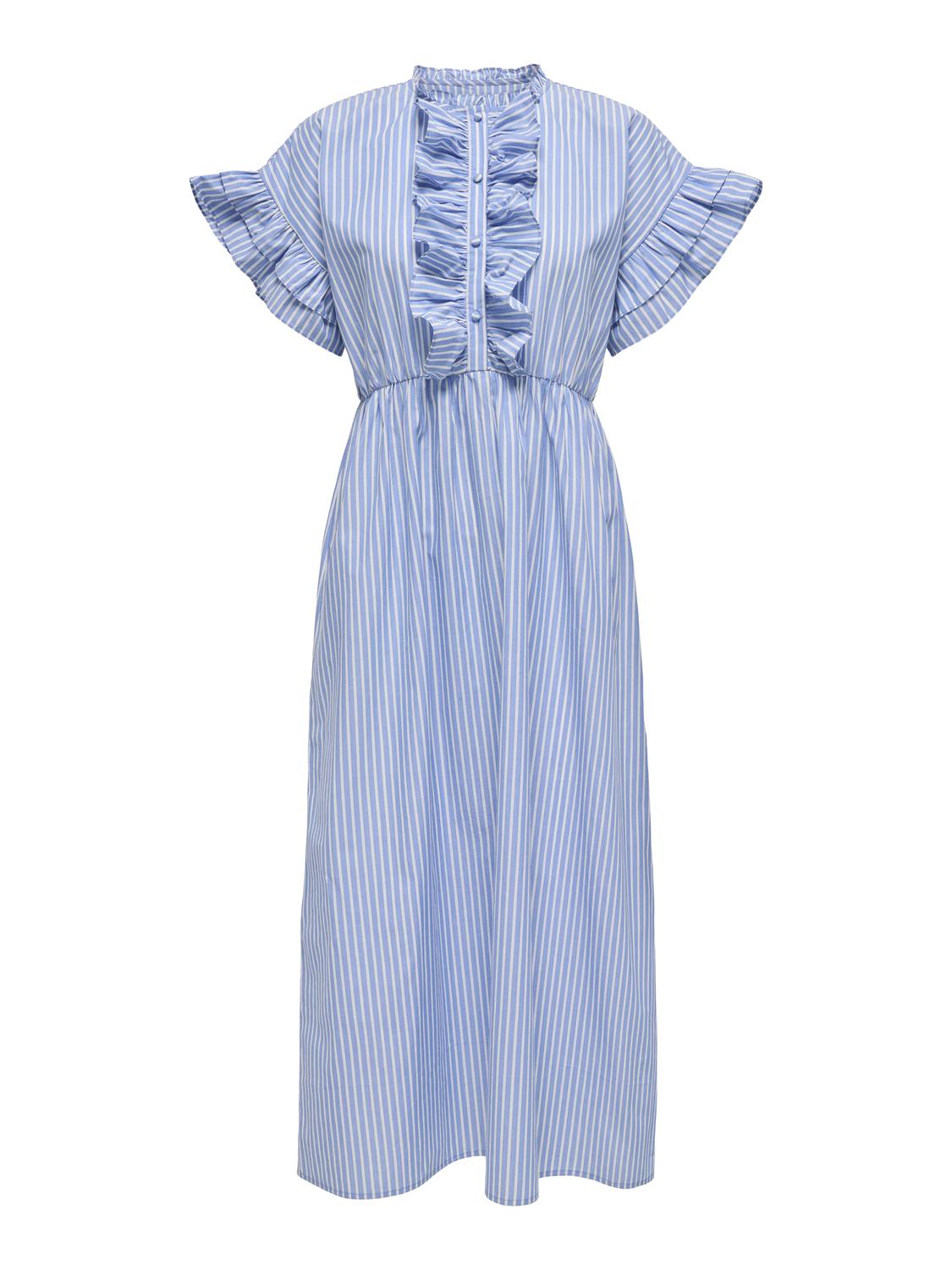 PGLUNA Midi Dress - Blå