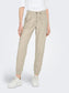 ONLKELDA-EMERY MW Straight Pant - Beige