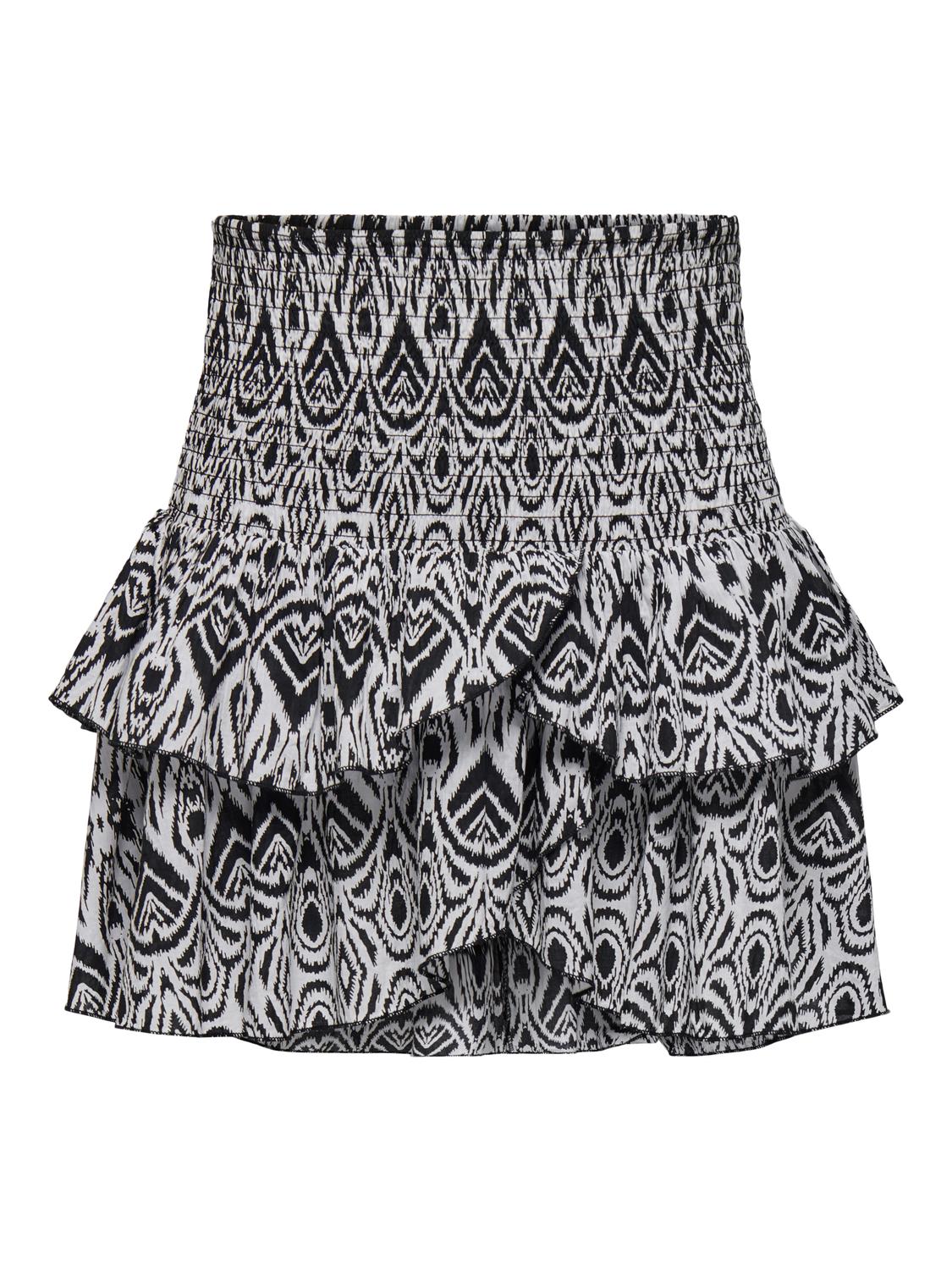 PGLALORI Short Skirt - Mønstret