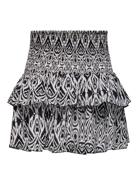 PGLALORI Short Skirt - Mønstret