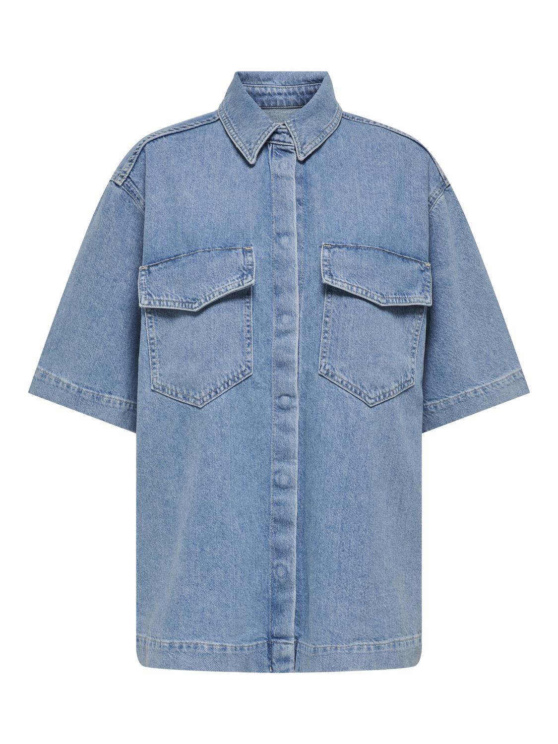 ONLSOPHIE S/S Shirt - Blå