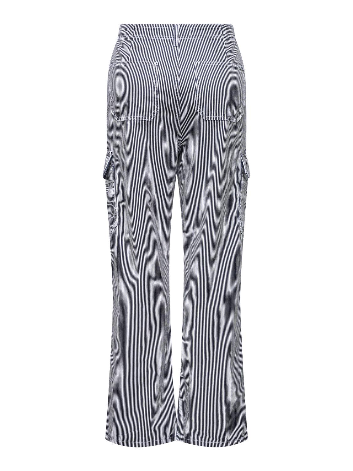 JDYABBY HW Wide Pant - Stripete