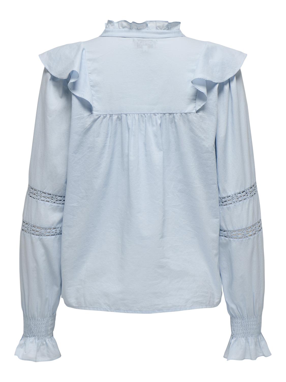 ONLJULIA L/S Top - Blå