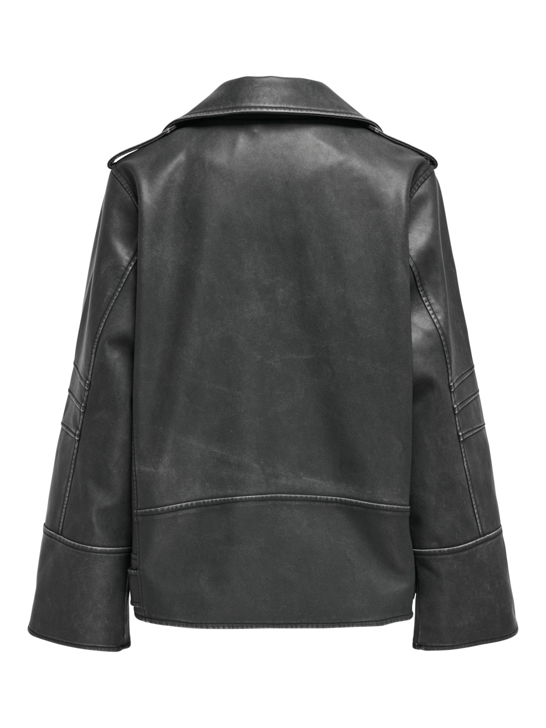 ONLMINA Faux Leather Jacket - Sort