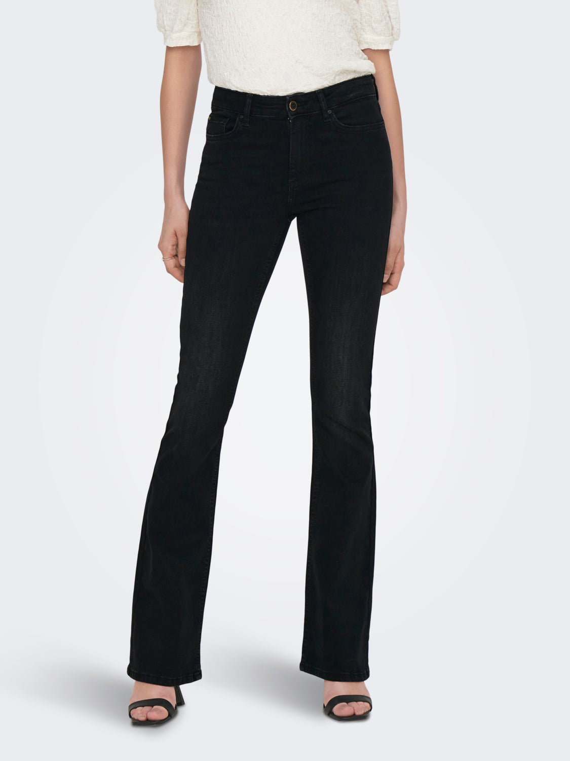 ONLBLUSH MW Flared Jeans - TAI1099