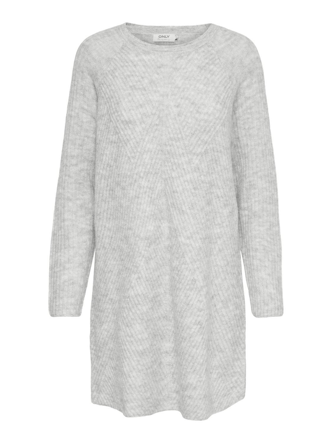 ONLCAROL Knit Dress - Light Grey Melange