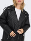 ONLVERA Faux Leather Jacket - Sort