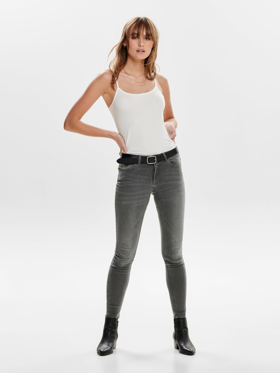 JDYAVA Singlet - Hvit