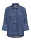 ONLGRACE L/S Rhinestone Denim Shirt -  Blå