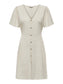 ONLVITA Linen Short Dress - Beige