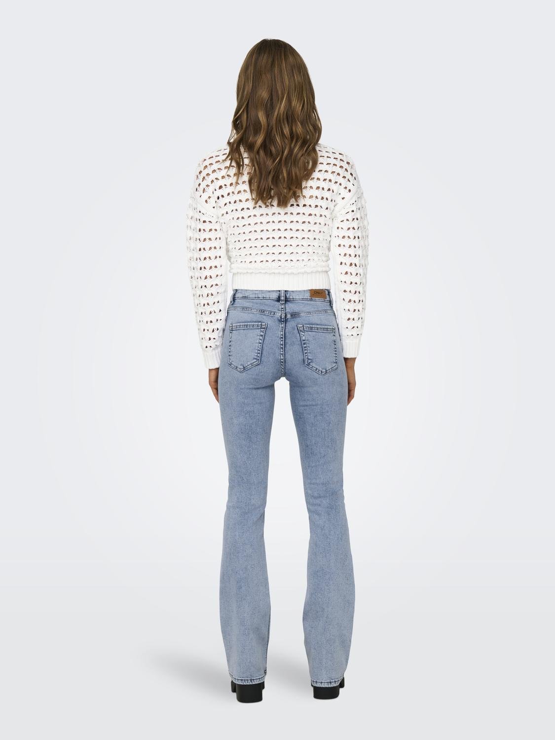 ONLBLUSH MW Flared Jeans - TAI864