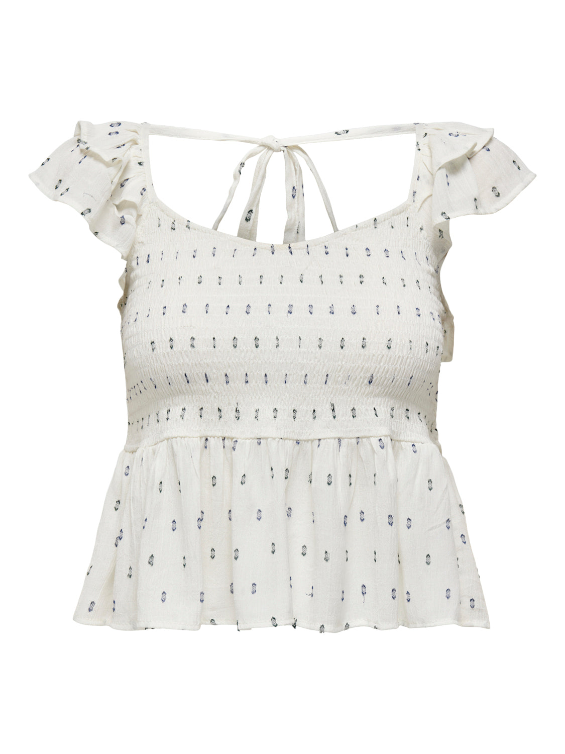PGJULIETA S/L Top - Hvit