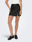 ONLLENI Faux Leather Skirt - Sort