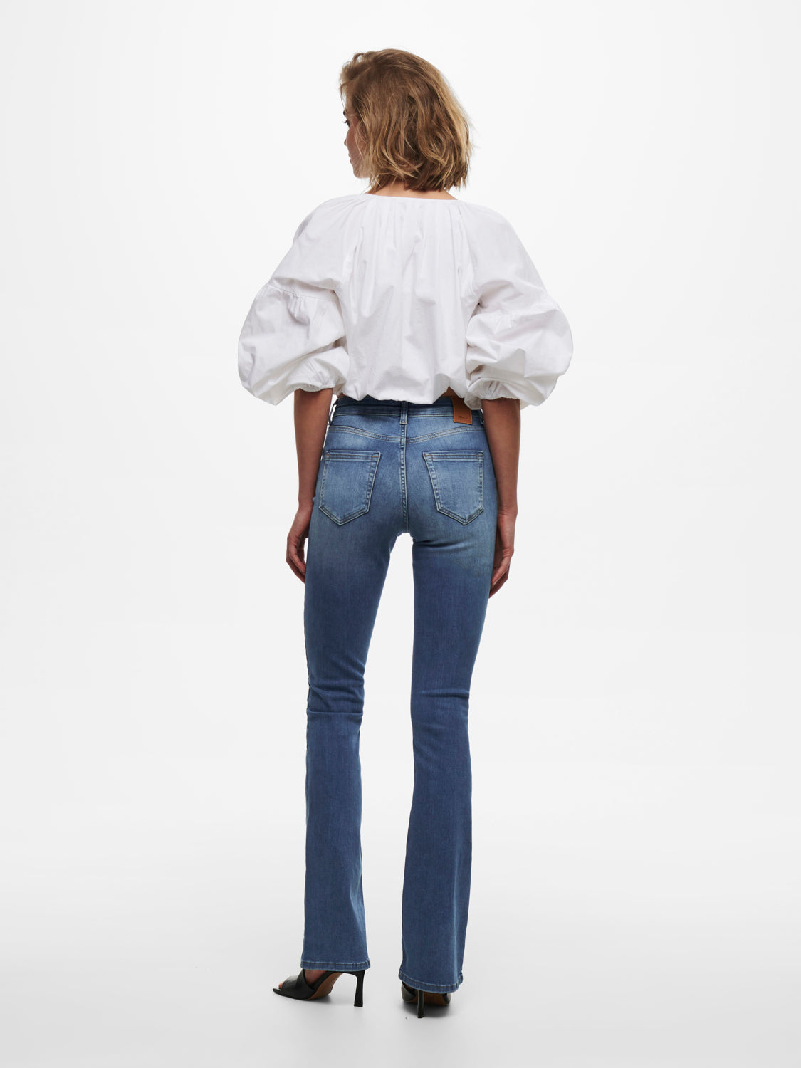 ONLBLUSH MW Flared Jeans - REA1319