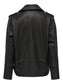 ONLMINDY Faux Leather Jacket - Sort